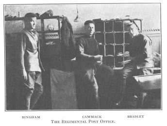The Regimental Post Office. Bingham - Cammack - Bradley