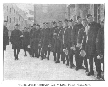Headquarters Company Chow LIne, Prum, Germany.