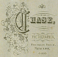 Chase, Photographer, Franklin Block, Newark, Ohio