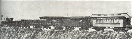 Early train of the AT&SF