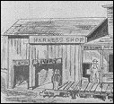 closeup of livery and harness shop