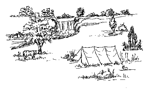 Tent Scene