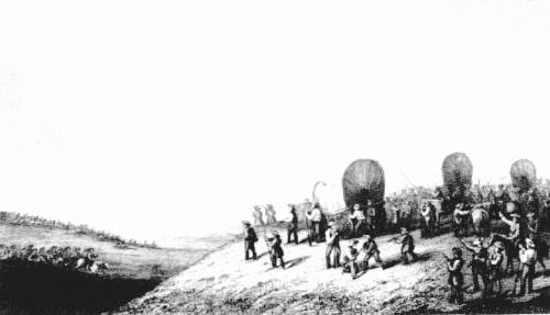 Indian Alarm on the Cimarron River