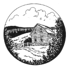 drawing of farmhouse