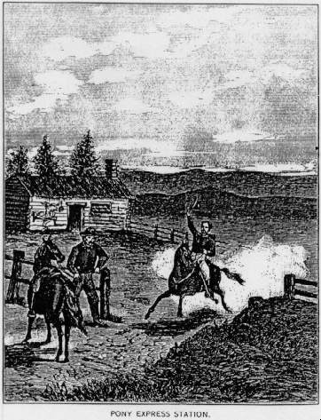 PONY EXPRESS STATION.