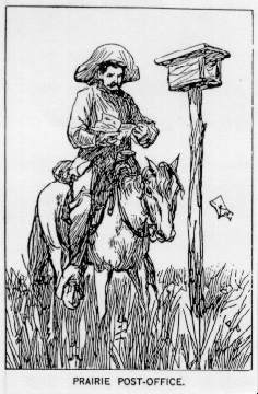 PRAIRIE POST-OFFICE.