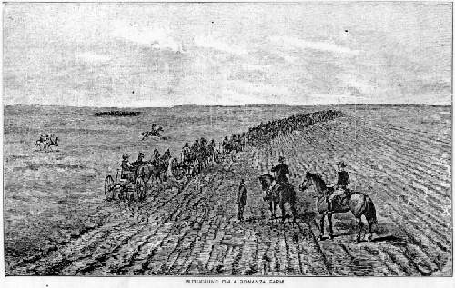 Ploughing on a Bonanza Farm.