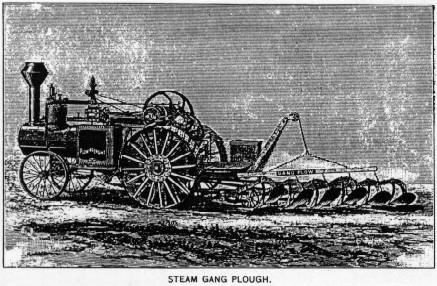 Steam Gang Plough.