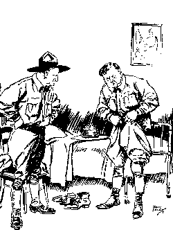 Eight inches short...