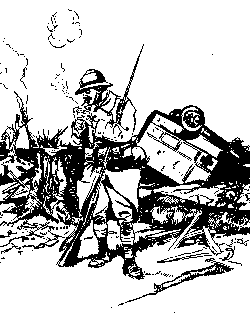 He had some trouble...