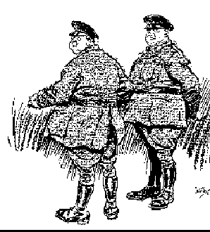 A fat man can't wear...