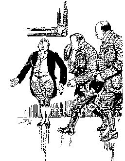 He wore a scarlet coat...