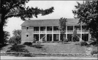 [Photograph of Exterior of the Shawnee Mission.]