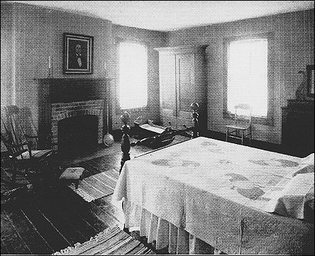 [Teacher's bedroom.]