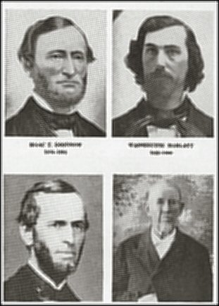[Pictures of the founders of Bluemont College.]