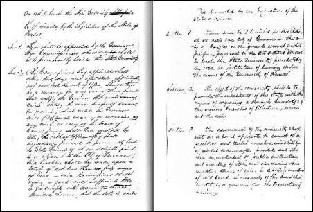 First page of House Bill 122 (1863)