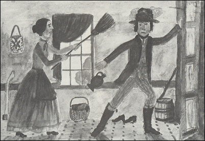 Samuel Reader, sketch of 'women's rights'