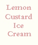 Lemon Custard Ice Cream