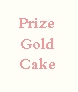 Prize Gold Cake